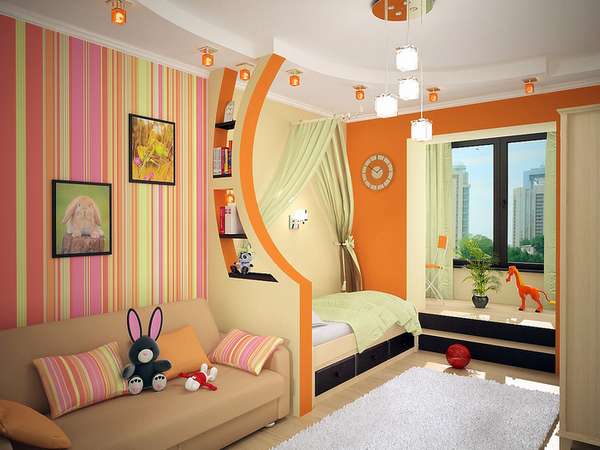 Современный дизайн интерьера комнаты мальчика