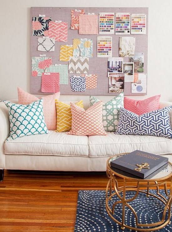30 свежих идей украшения гостиной на Pinterest-Декор