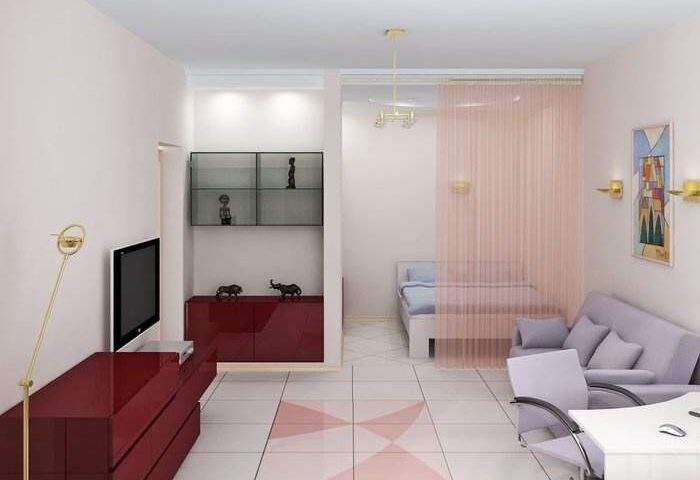 Двухкомнатная квартира для современных людей в хрущевке-20 фото интерьера-Дизайн квартир
