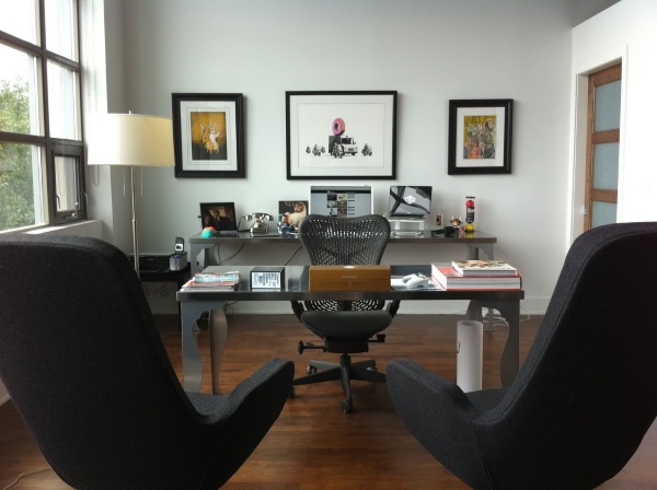 Офис в квартире - удобное решение для современных людей.-Дизайн интерьера